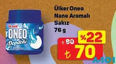 ONEO NANE AROMALI SAKIZ 76 G fiyat ve kampanya bilgisi